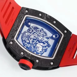 Đồng Hồ Richard Mille RM055 Red-White 42mm Ceramic Replica 1:1 – Top Quality Version