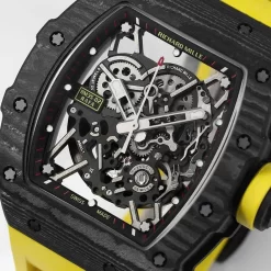 Richard Mille RM35-02 Rafael Nadal Yellow 44mm Replica 1:1 – Top Quality Version