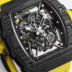 Richard Mille RM35-02 Rafael Nadal Yellow 44mm Replica 1:1 – Top Quality Version