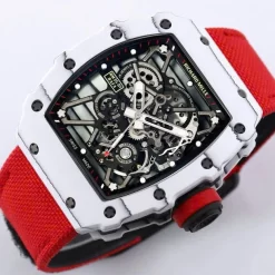 Richard Mille RM35-01 Rafa Cacbon NTPT Red Strap 42mm Replica 1:1 – Top Quality Version