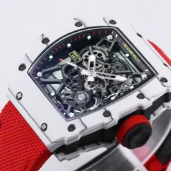 Richard Mille RM35-01 Rafa Cacbon NTPT Red Strap 42mm Replica 1:1 – Top Quality Version