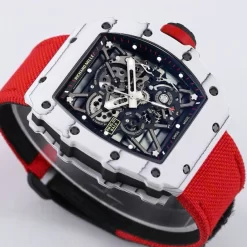 Richard Mille RM35-01 Rafa Cacbon NTPT Red Strap 42mm Replica 1:1 – Top Quality Version