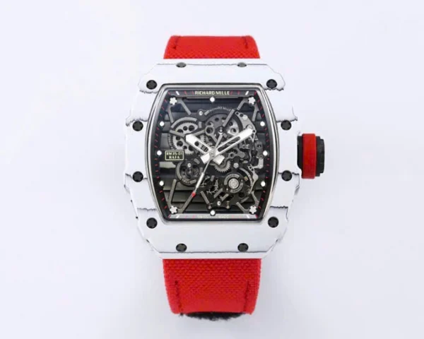 Richard Mille RM35-01 Rafa Cacbon NTPT Red Strap 42mm Replica 1:1 – Top Quality Version