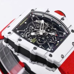 Richard Mille RM35-01 Rafa Cacbon NTPT Red Strap 42mm Replica 1:1 – Top Quality Version