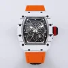 Richard Mille RM35-01 Rafa Cacbon NTPT Orange Strap 42mm Replica 1:1 – Top Quality Version