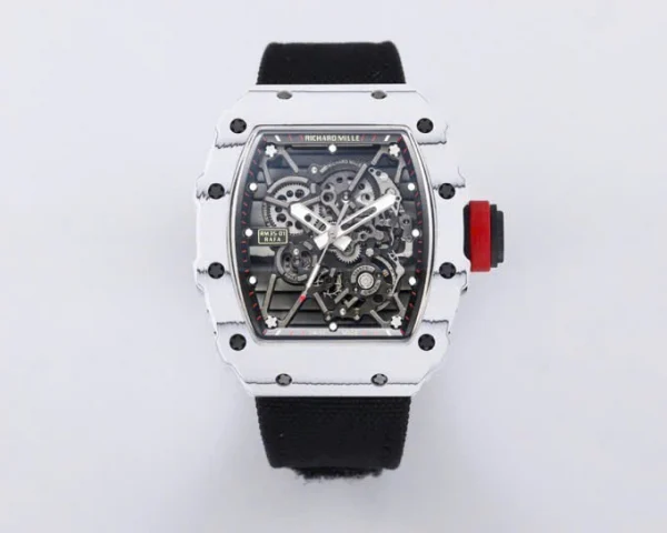 Richard Mille RM35-01 Rafa Cacbon NTPT Black Strap 42mm Replica 1:1 – Top Quality Version