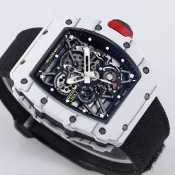 Richard Mille RM35-01 Rafa Cacbon NTPT Black Strap 42mm Replica 1:1 – Top Quality Version