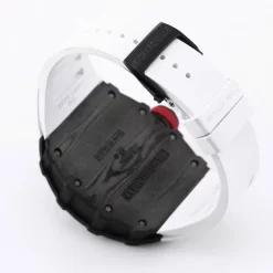 Richard Mille RM35-01 Rafa Cacbon NTPT White Strap 42mm Replica 1:1 – Top Quality Version