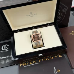 Patek Philippe Cubitus 5821/1AR-001 45mm Chocolate Dial Demi Rose Gold Replica 1:1 – Top Quality Version