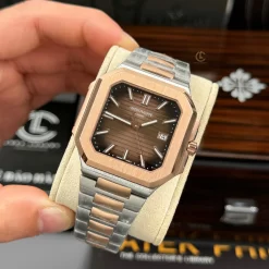 Patek Philippe Cubitus 5821/1AR-001 45mm Chocolate Dial Demi Rose Gold Replica 1:1 – Top Quality Version