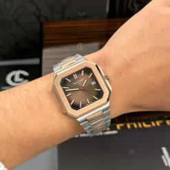 Patek Philippe Cubitus 5821/1AR-001 45mm Chocolate Dial Demi Rose Gold Replica 1:1 – Top Quality Version