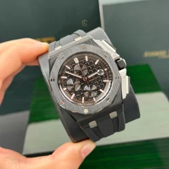 Audemars Piguet Royal Oak Offshore 44mm Black Dial Ceramic Replica 1:1 – Top Quality Version