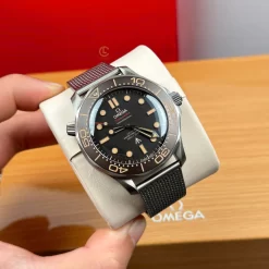 Omega Seamaster Diver 300M Edition 42mm Black Dial Titanium Replica 1:1 – Top Quality Version