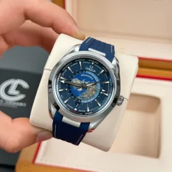 Omega Seamaster Aqua Terra Worldtimer 43mm Blue Dial Replica 1:1 – Top Quality Version