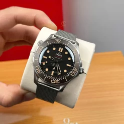 Omega Seamaster Diver 300M Edition 42mm Black Dial Titanium Replica 1:1 – Top Quality Version