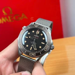 Omega Seamaster Diver 300M Edition 42mm Black Dial Titanium Replica 1:1 – Top Quality Version