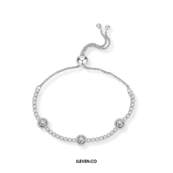 Tennis Bracelet Wbig IL6598 - Bespoke Silver