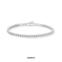 Tennis Bracelet WhiteS IL6544 - Bespoke Silver