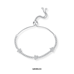 Tennis Bracelet Night Star IL6608 - Bespoke Silver