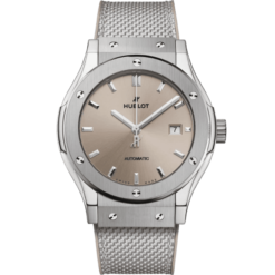 Hublot Classic Fusion 42mm Sundunt Dial Titanium Replica 1:1 - Top Quality Version