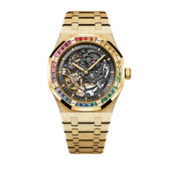 Audemars Piguet Royal Oak Frosted Gold Double Balance Wheel Openworked 15412Ba.Yg.1224Ba.01 41mm-Top Quality Version