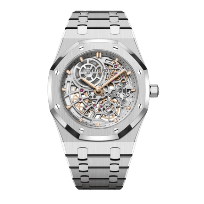 Audemars Piguet Royal Oak Openworked Extra-Thin 16204ST.OO.1240ST.01 39mm-Top Quality Version
