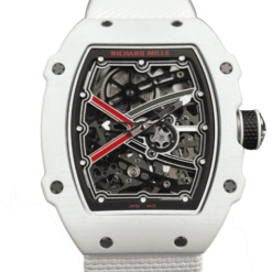 Richard Mille RM67-02 Italy White Carbon TPT Italy Custom Modify – Handcrafted Version