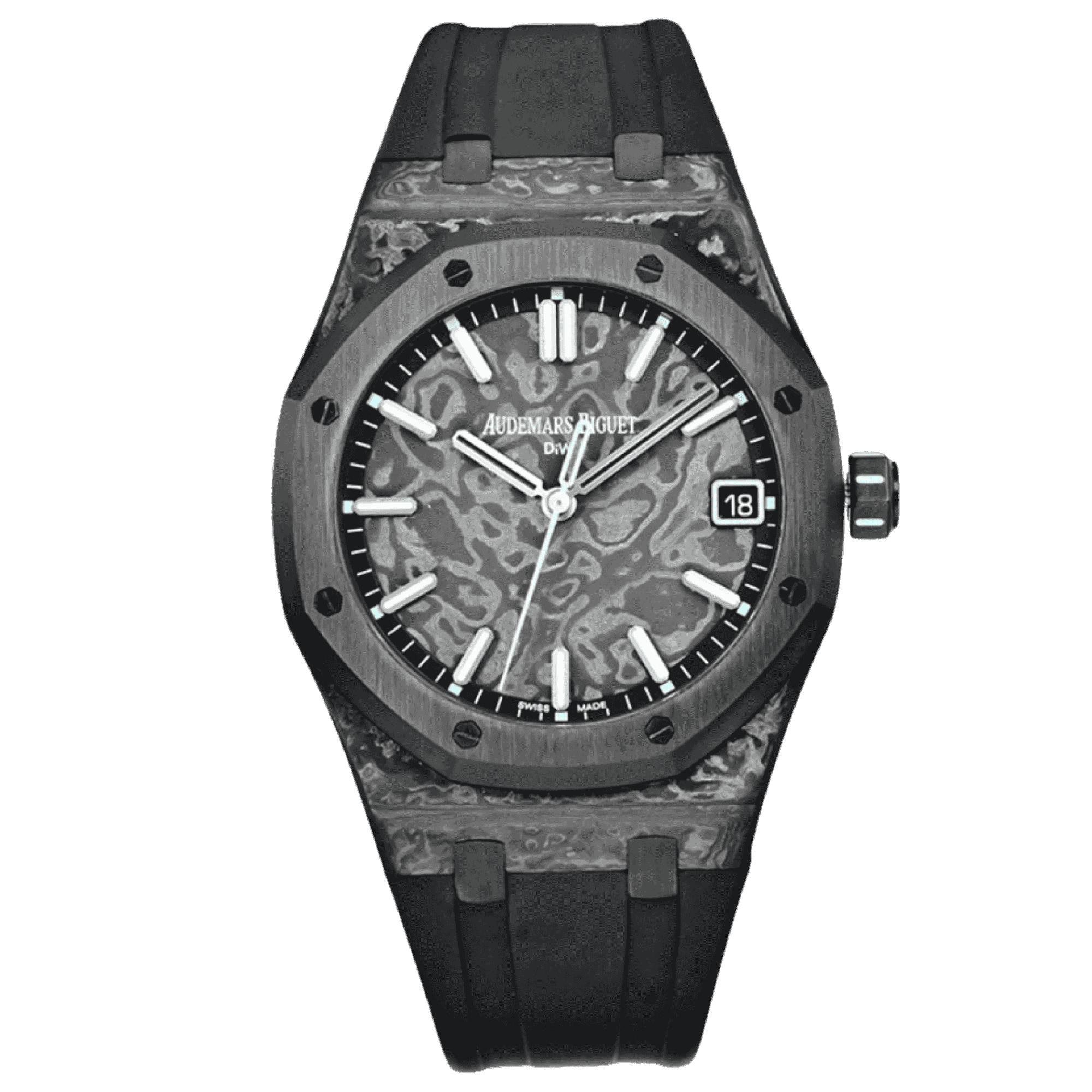 Audemars Piguet Royal Oak 15500 DiW Voidline AQUA Carbon 41mm   – VIP Version