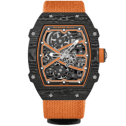 Richard Mille RM67-02 Italy White Carbon TPT Italy Custom Modify – Handcrafted Version