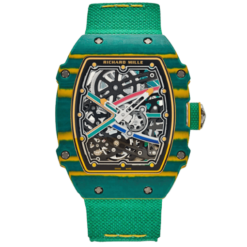 Richard Mille RM67-02 Italy White Carbon TPT Italy Custom Modify – Handcrafted Version