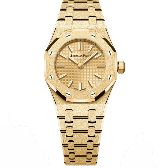 Audemars Piguet Royal Oak Mini Frosted Gold 67630BA.GG.1312BA.01- VIP Version